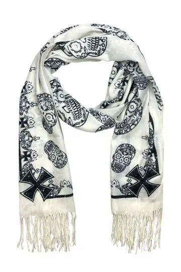 Scarf Sugar Skull Madness 1