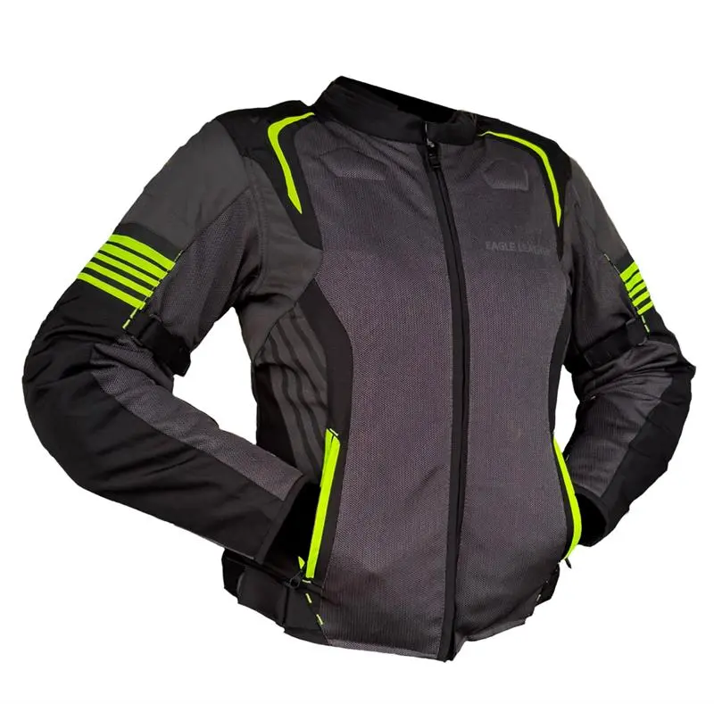 She-Go Women’S Mesh Jacket – Black / Gray 1