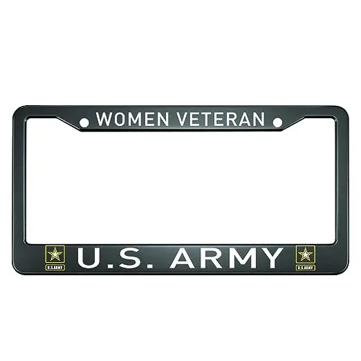 Lic Frame Woman Veteran 1