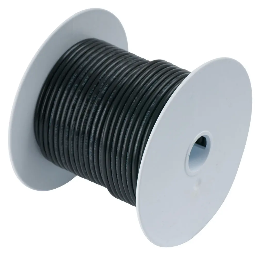 Ancor Black 14Awg Tinned Copper Wire - 18' [184003] 1