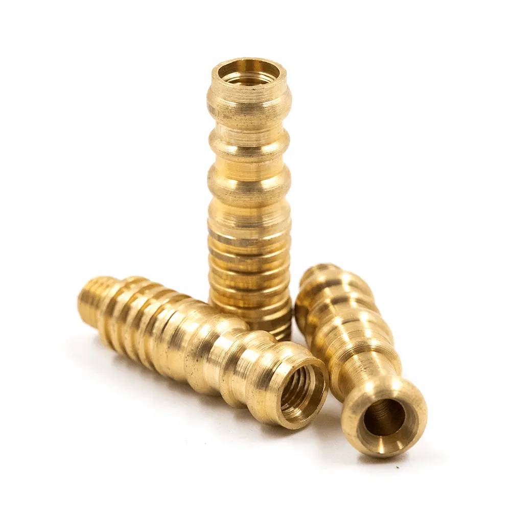Large Brass Ornate Stem (3 Piece) 1