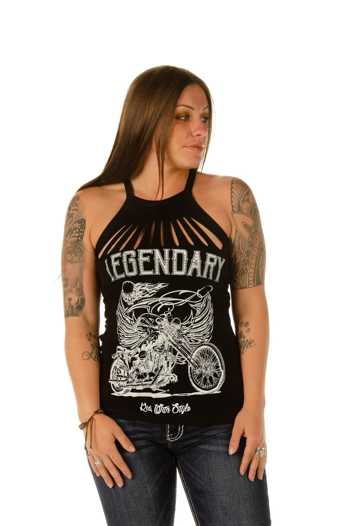 Ladies Legendary Ghost Rider Tank Top 1