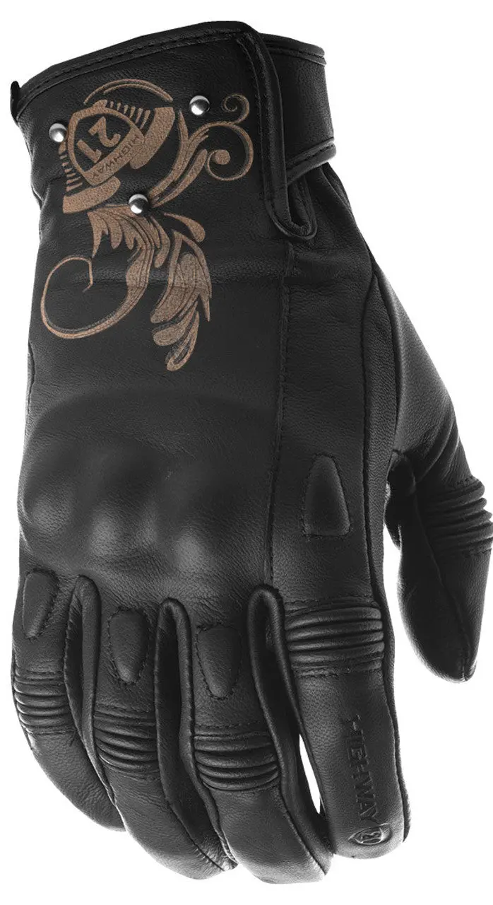 Women's Black Ivy Glove 1