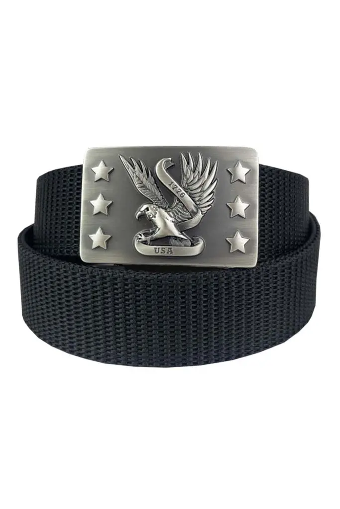Gun Belt With Eagle Buckle 1