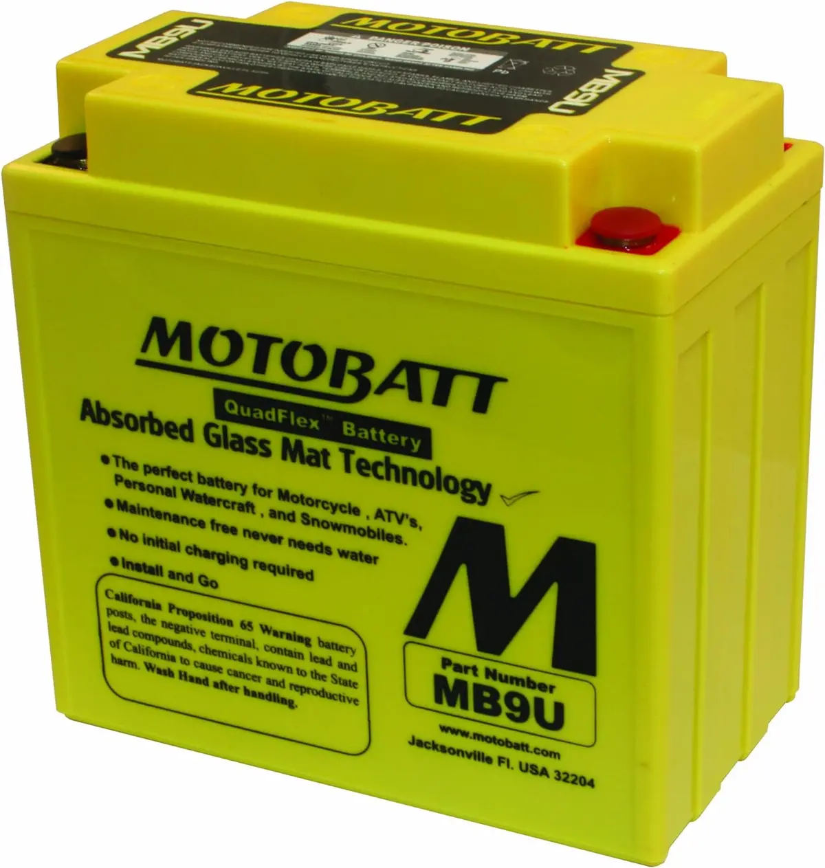 12V Mc Battery Mbtx9u 1