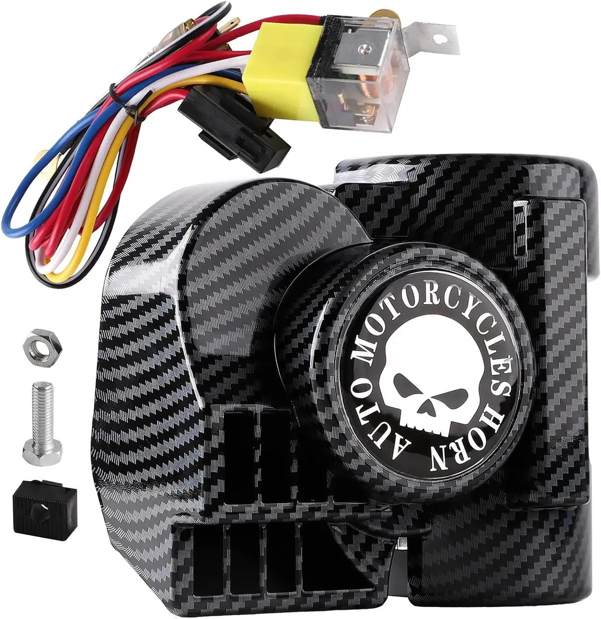 Carbon Fiber Motorcycle Air Horn 1