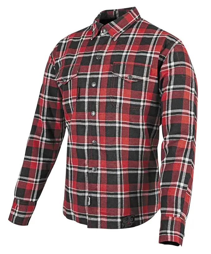 Black 9 Moto Shirt Red & Black 1