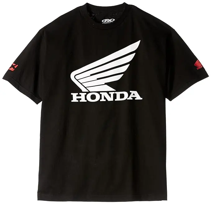 Men's Honda Wing Shirt Black 1