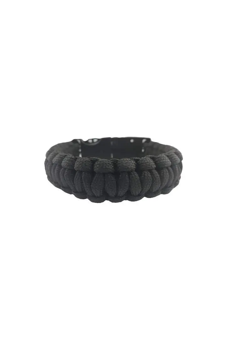 Black Paracord Wristband 1