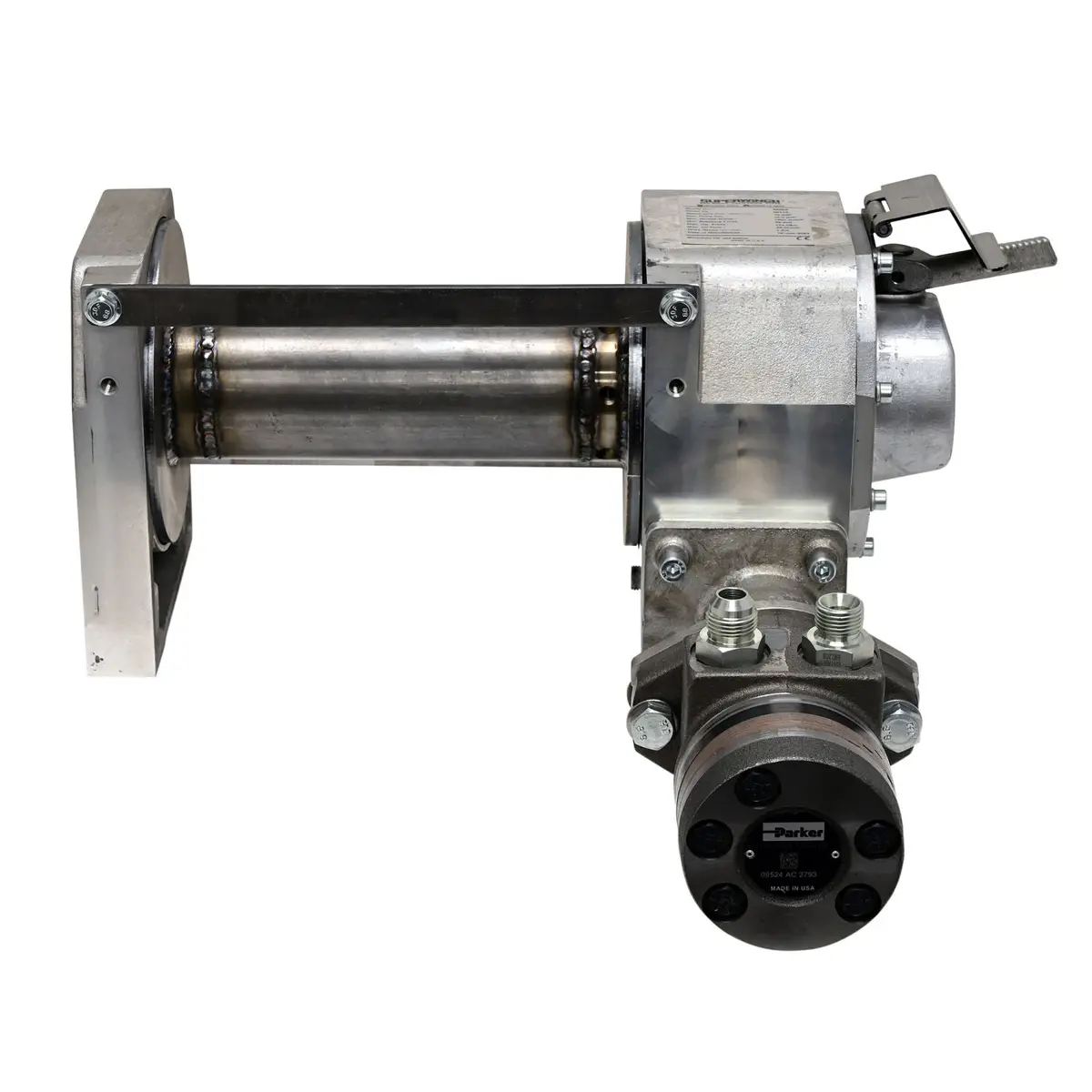 H9w Hydraulic Winch Brushed - 8588A 1