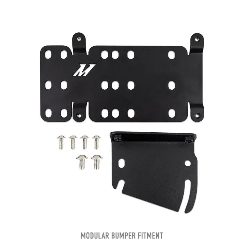 Mishimoto Modular Bumper License Plate Relocation -2021+ Ford Bronco- Mismmlp-Br-21M 1