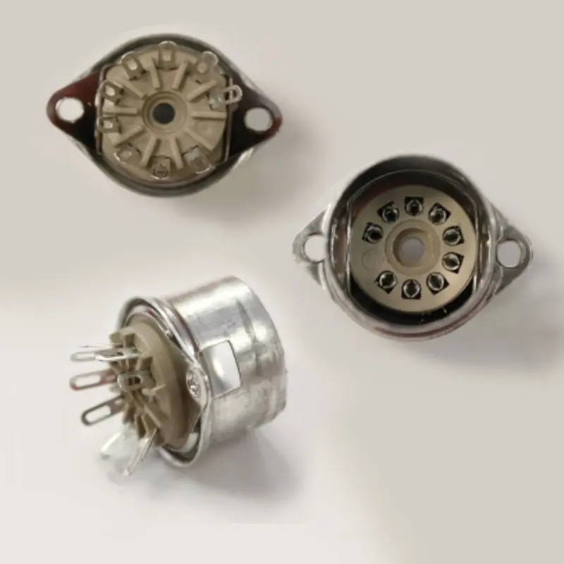 Belton 9 Pin Miniature Chassis Mount Socket 1