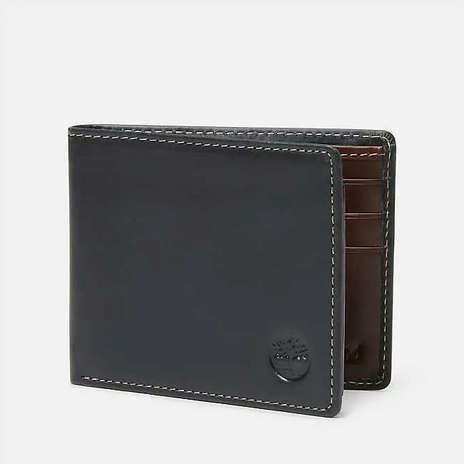 Ja Leather Passcase Wallet Bk 1