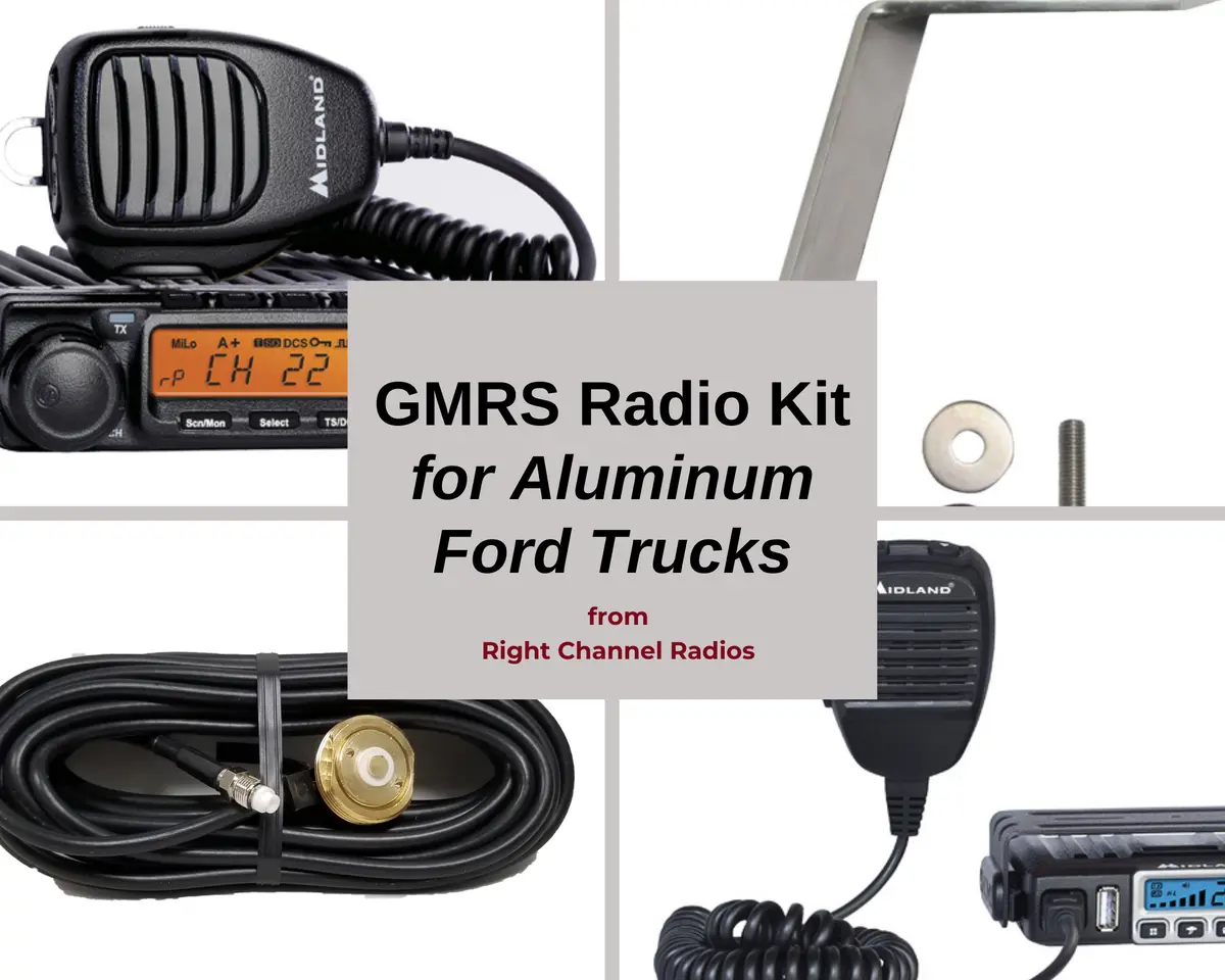 F150, F250, F350 Ford Truck Gmrs Radio Kit 1