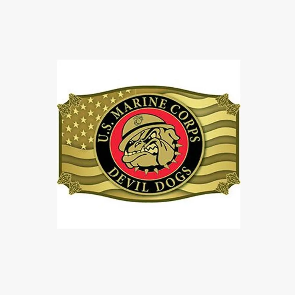 Buckle Usmc Bulldog 1