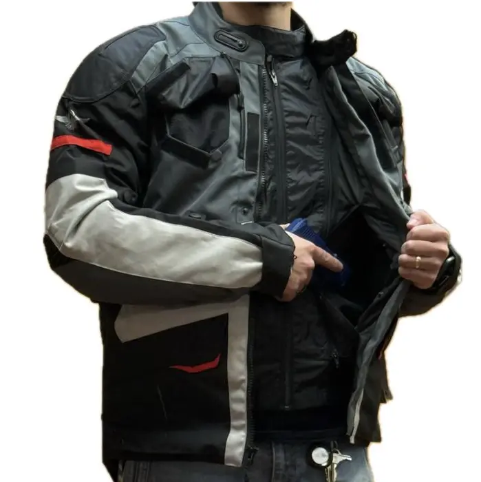 Men's Mt. Baker Adventure Jacket Black / Gray 1