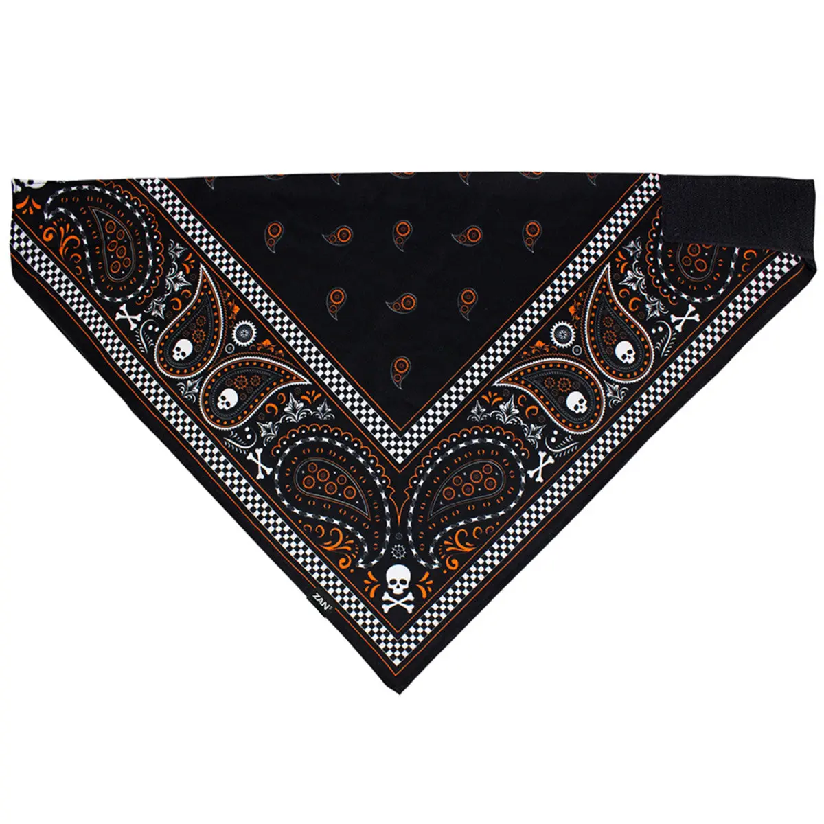 Bandana Black Paisley 1