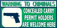 Concealed Carry Welcome 1
