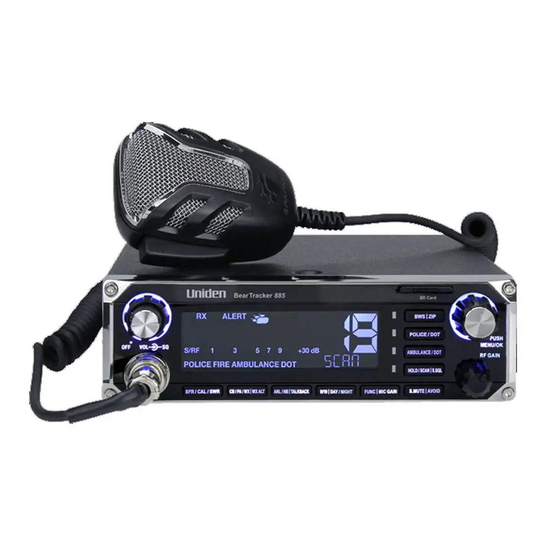 Uniden Beartracker 885 Cb Radio And Scanner 1