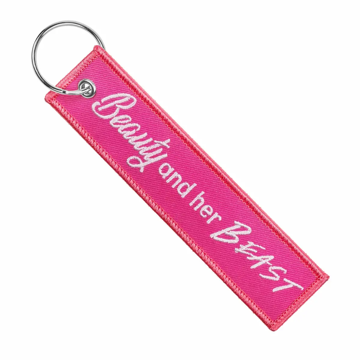 Motorcycle Key Chain - Beauty And Her Beast Pink 1