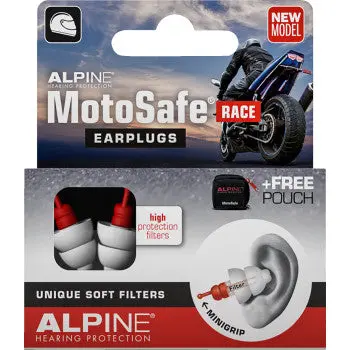Motosafe Earplugs - Race 1