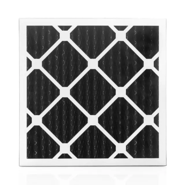 24X24x2 Pleated Air Filter Carbon Impregnated Media 12 Ct 2