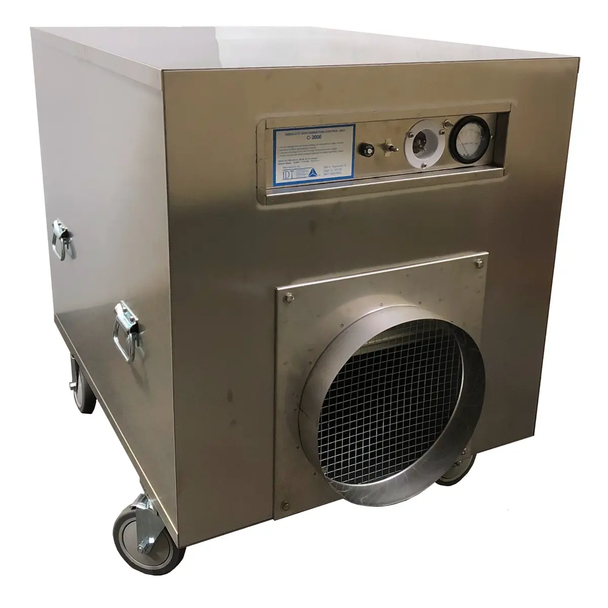 Damn Hepa Air Scrubber 14" Collar Inlet Cover 1