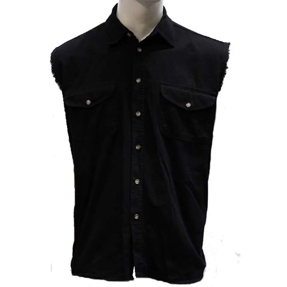 Men's Dream Denim Sleeveless Shirt 1
