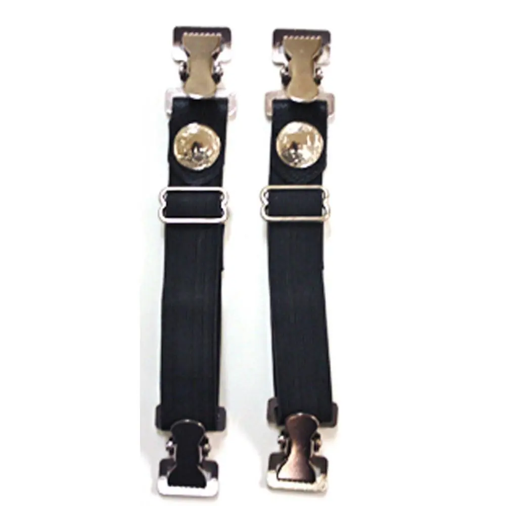 Buffalo Nickel Pant Boot Clips Black 1