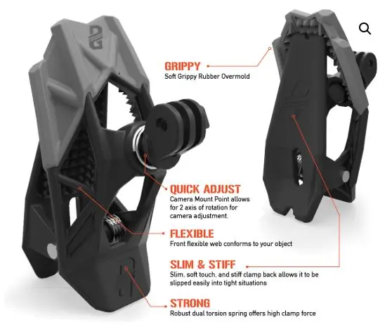 Dango Camera Gripper Mount (Gopro Or Dji) 1