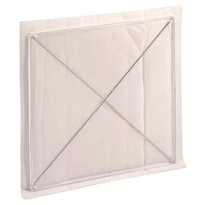 24" X 24" Polyester Diffusion Panel, With External “X” Wire, 24 Pack 1