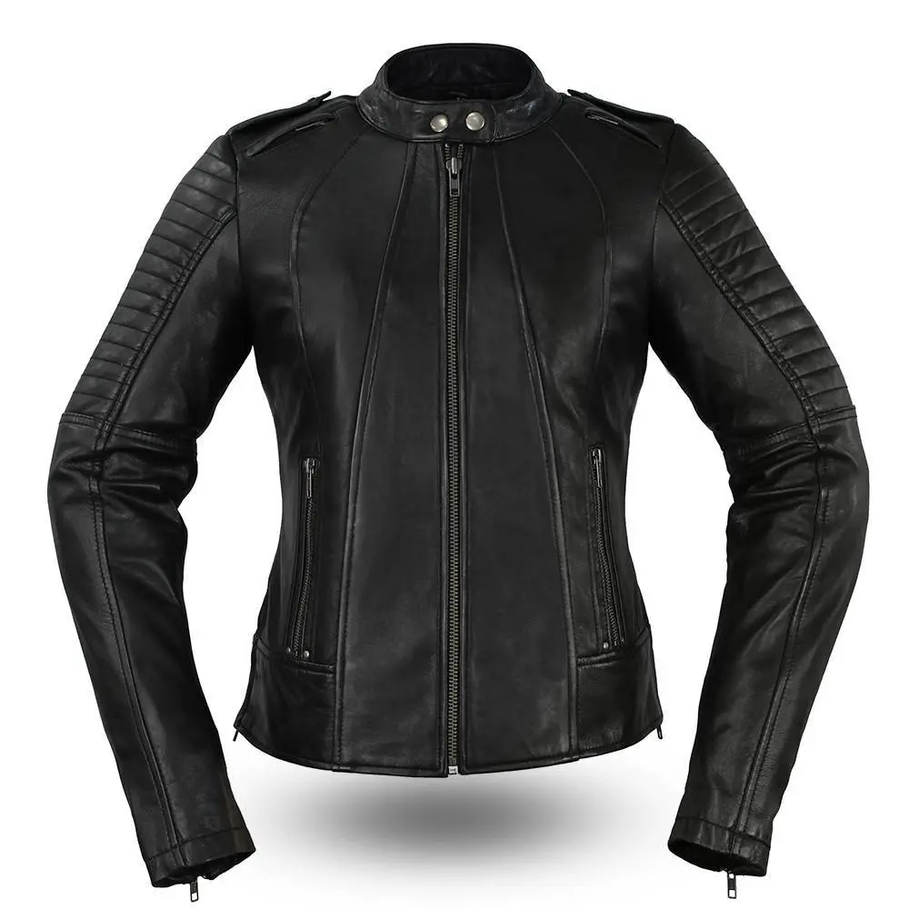 Ladies Biker Jacket 1