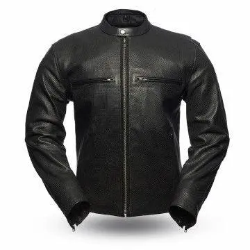 His And Hers Perforated Leather Jacket Bundle 1