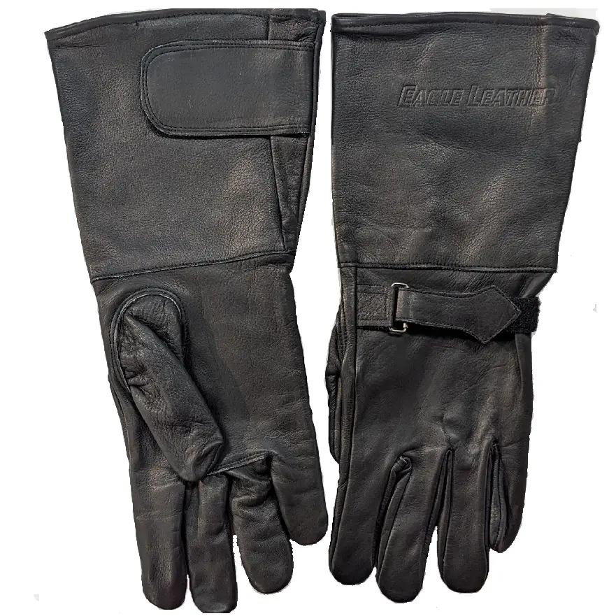 Gauntlet Insulated Cowhide Gloves 1
