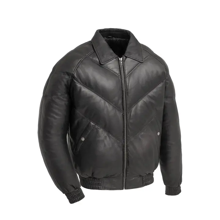 Inflator Lambskin Puffer Jacket 1
