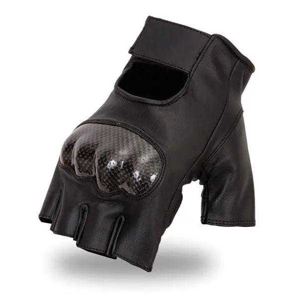 Fingerless Slugger Gloves With Kevlar Knuckle 1