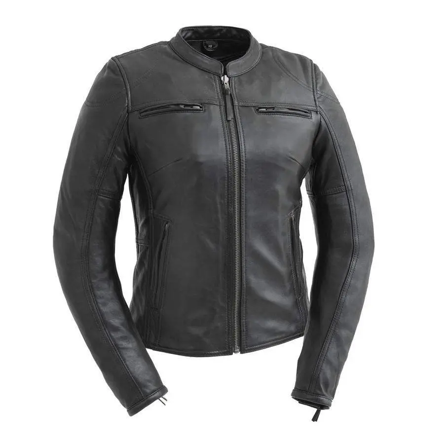 Ladies Supastar Leather Jacket 1