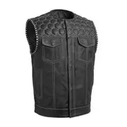 Leather Hornet Vest Perforated 1