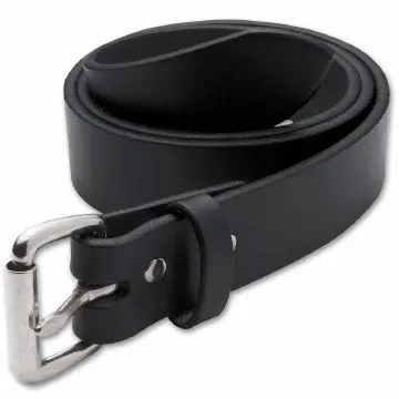 Men's Motorcycle Belt Black 1