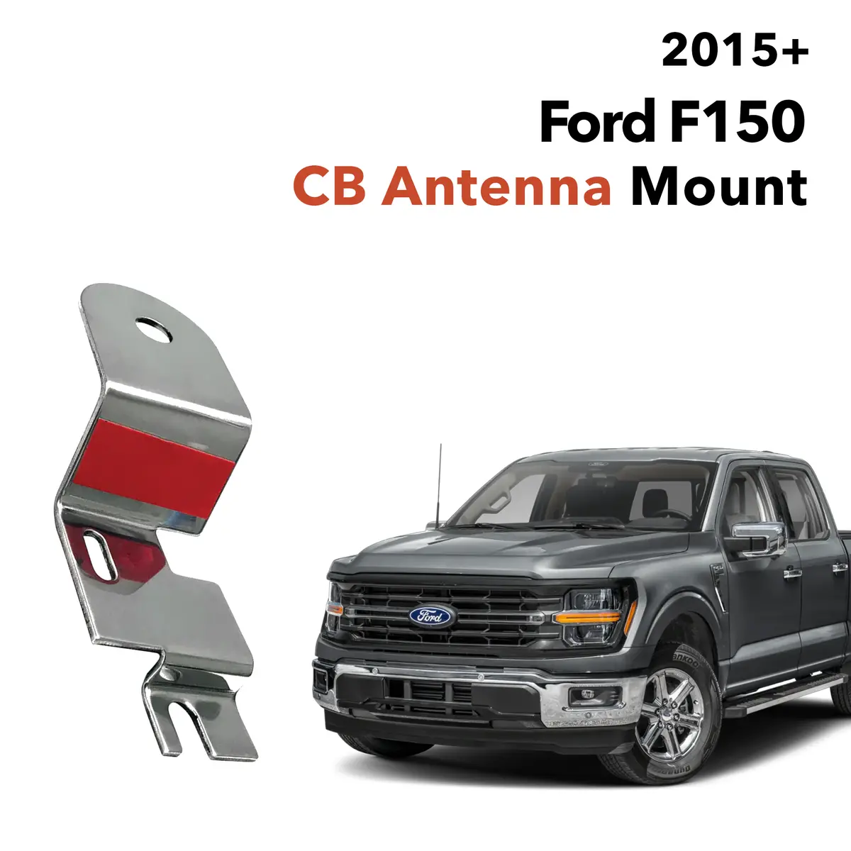 Ford F150 Cb Antenna Mount (2015+) 1