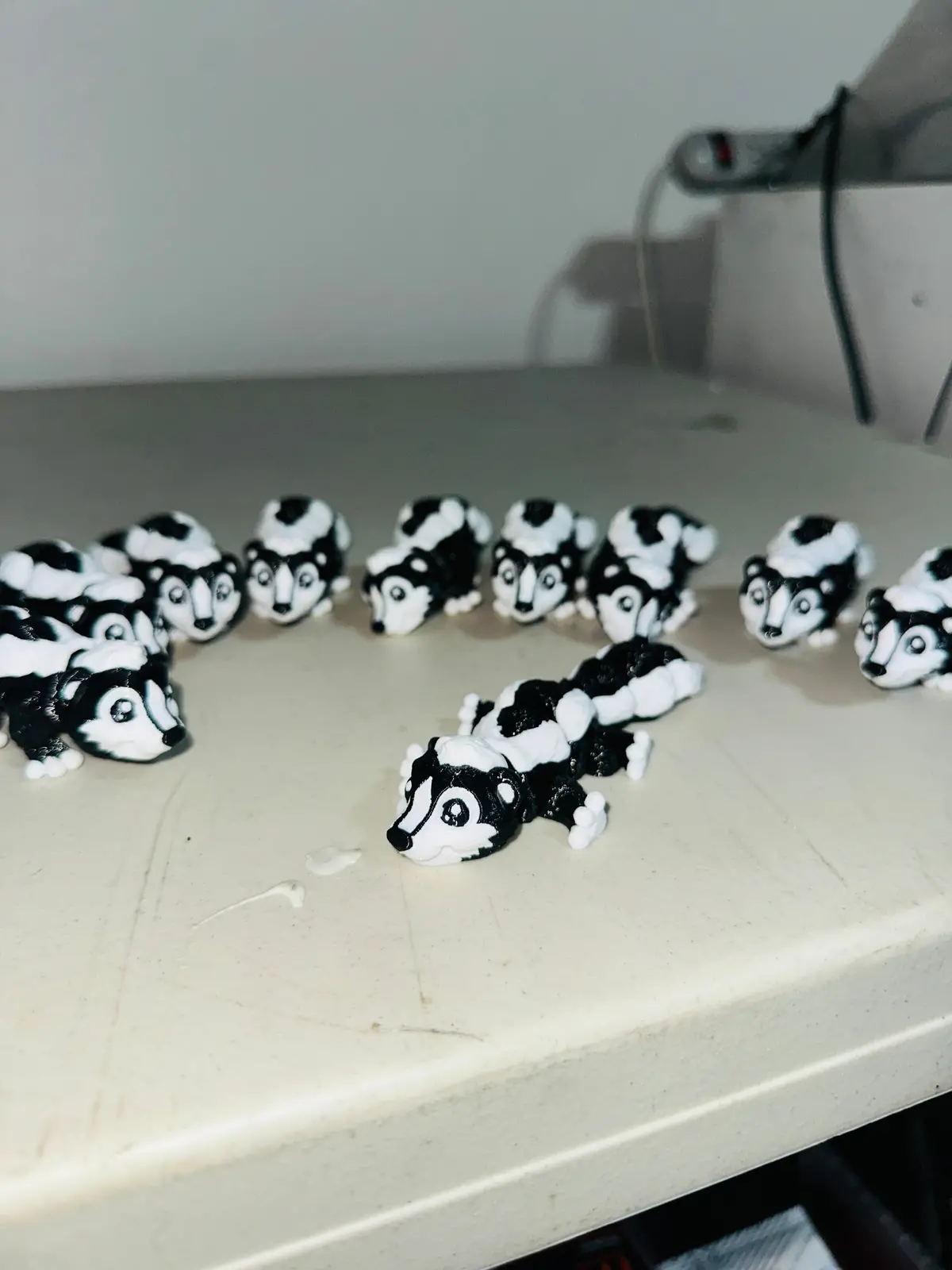 Mmm Shrunk Mini Skunk – Articulated 3D Printed Fidget Animal 1