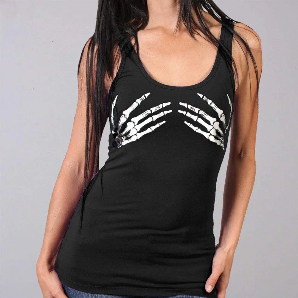 Skeleton Hands Tank Top 1