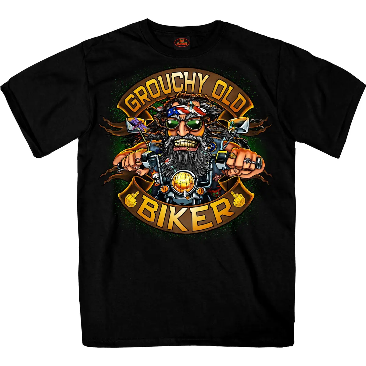 Grouchy Old Biker Shirt 1