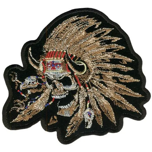 Indian Skull Patch 1