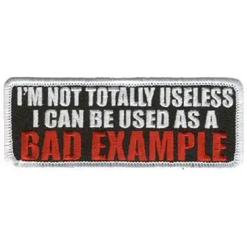 Not Totally Useless Patch 4 Inch 1