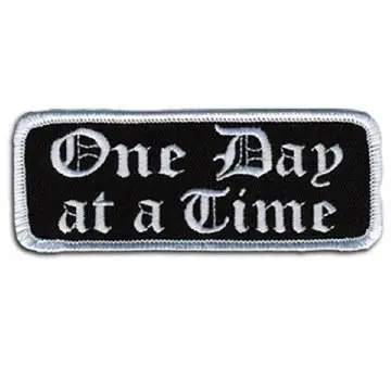 One Day At A Time Patch 4 Inch 1