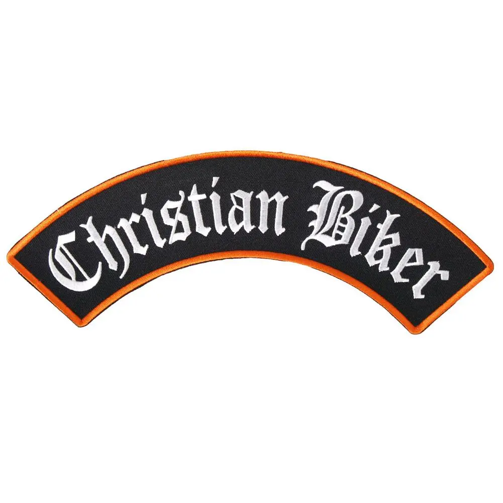 Christian Biker Rocker Patch 4 Inch X 1 Inch 1