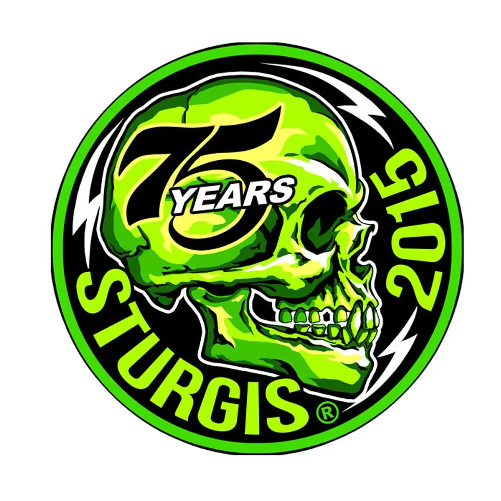 Sturgis 75Th Side Skull Patch 1