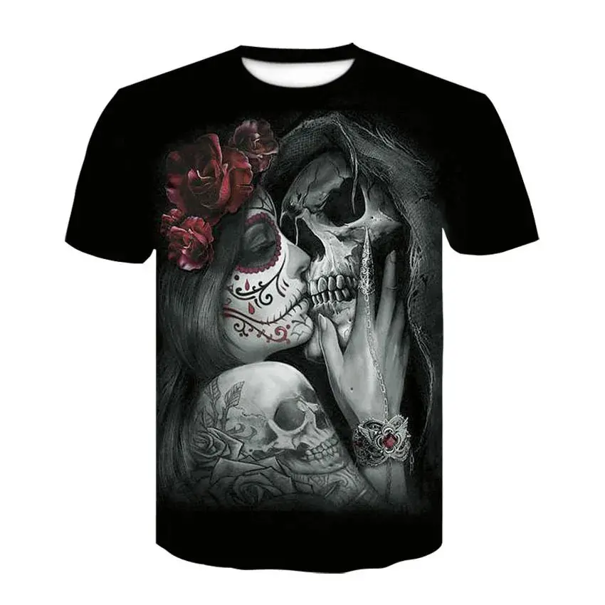 Skull Shirt - Kiss Of Death 1