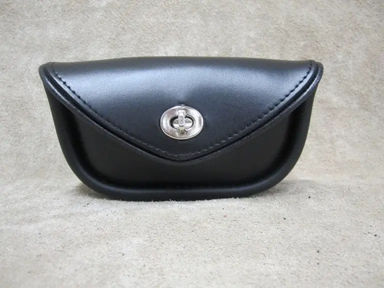 Small Leather Handlebar Bag Hb1 1